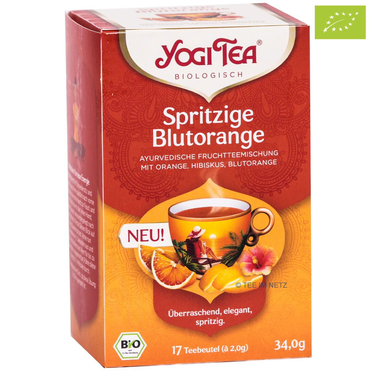 Artikelbild 1 des Artikels “YOGI TEA® Spritzige Blutorange / BIO 17 x 2.0 g“