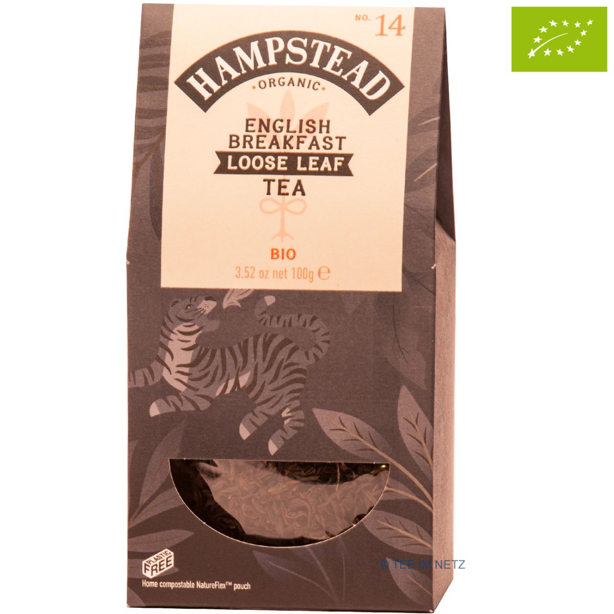 Artikelbild 1 des Artikels “Hampstead Tee Schwarzer Tee English Breakfast Tea - BIO 100 Gramm“