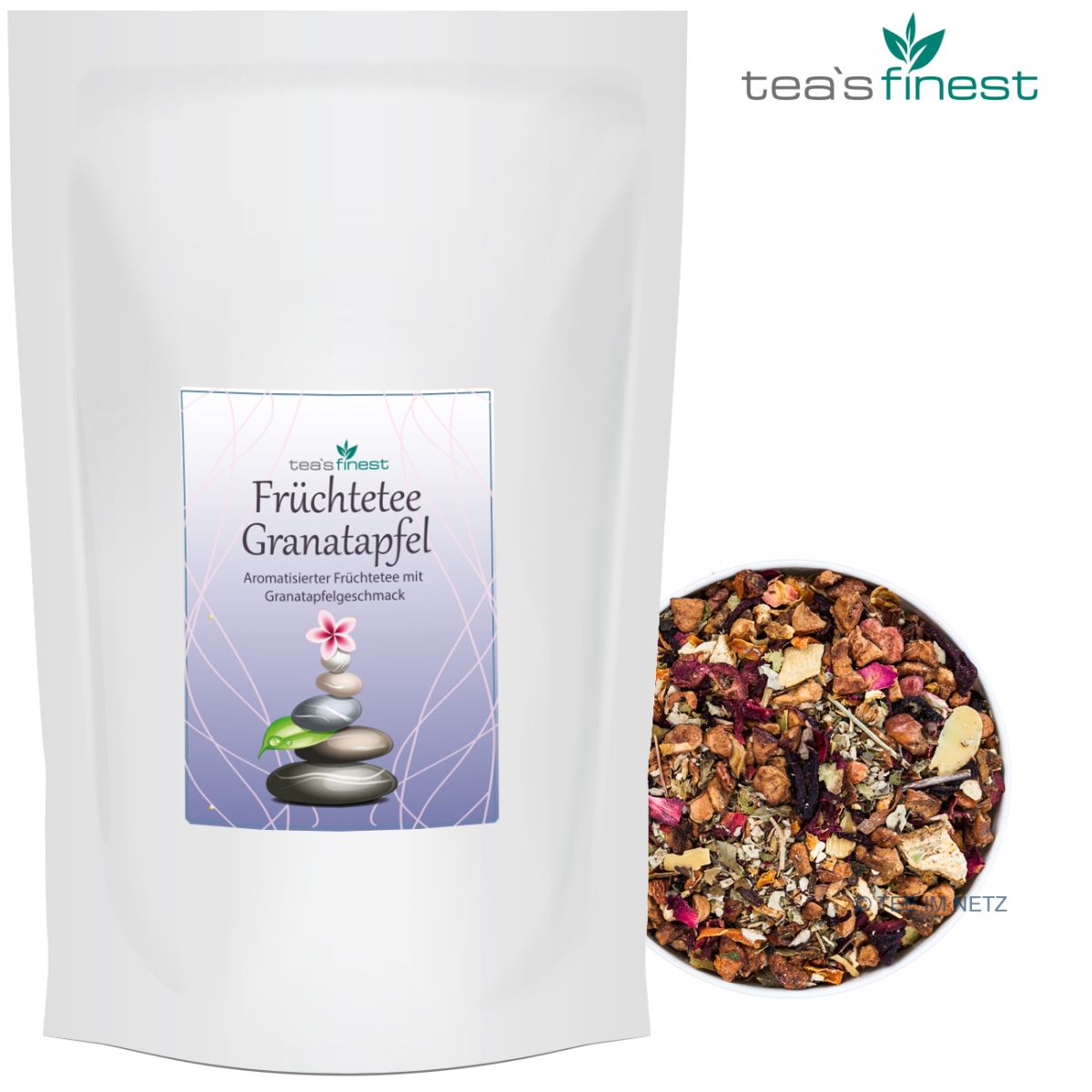 Artikelbild 1 des Artikels “tea`s finest Früchtetee Granatapfel 1000 Gramm“