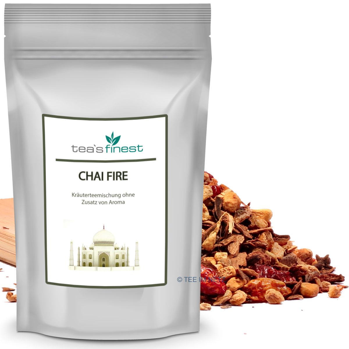 Artikelbild 1 des Artikels “tea`s finest Kräutertee Chai Fire 100 Gramm“