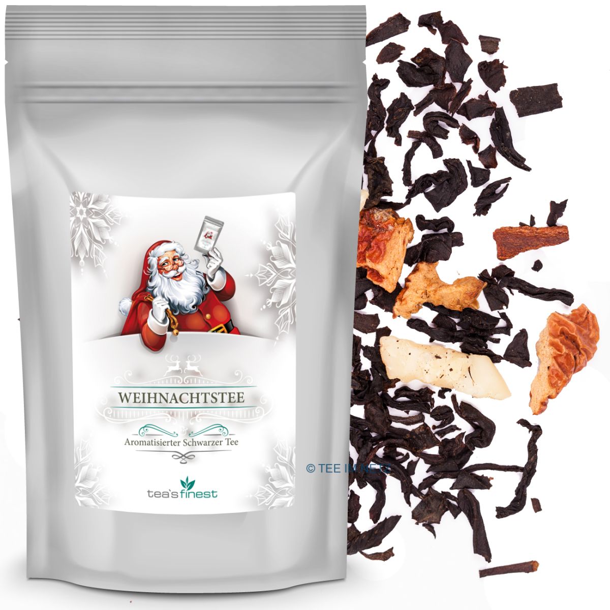Artikelbild 1 des Artikels “tea`s finest Weihnachtstee (Schwarztee Apfel-Zimt-Vanille) 100 Gramm“