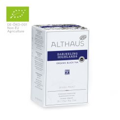 ALTHAUS Schwarzer Tee Darjeeling* Highlands / BIO 20 x 1.75 g