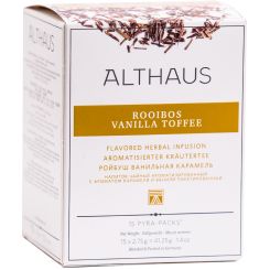 ALTHAUS Rooibos* Vanilla Toffee / Pyramidenbeutel 15 x 2.75g
