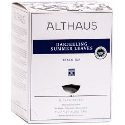 ALTHAUS Darjeeling* Summer Leaves / Pyramidenbeutel 15 x 2.75g