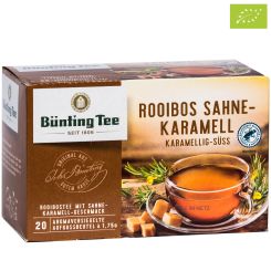 Bünting Tee Rooibos* Sahne-Karamell 20 x 1.75 g