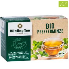 Bünting Tee Pfefferminze / BIO 20 x 2.0 g
