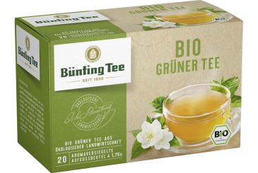 Bünting Tee Premium Grüner Tee / BIO 20 x 1.75 g