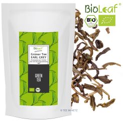 BioLeaf® Grüner Tee Earl Grey natürlich - BIO 250 Gramm