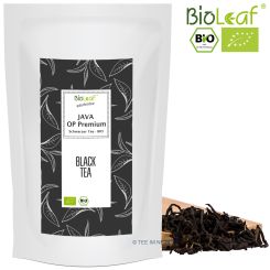 BioLeaf® Schwarzer Tee Java OP Premium - BIO 100 Gramm