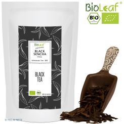 BioLeaf® Schwarzer Tee Black Sencha - BIO 100 Gramm