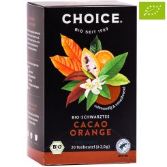 Choice® Schwarztee Cacao Orange / BIO 20 x 2.0 g