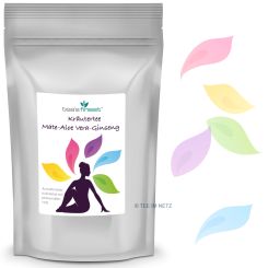 tea`s finest® Grüner Mate Aloe Vera-Ginseng (Johannisbeer) 100 Gramm