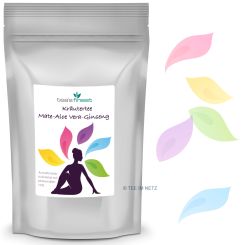 tea`s finest Grüner Mate Aloe Vera-Ginseng (Johannisbeer) 100 Gramm
