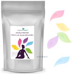 tea`s finest® Kräutertee Vanille-Anis-Fenchel 500 Gramm