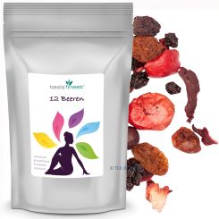tea`s finest® Früchtetee 12 Beeren 100 Gramm