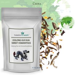 tea`s finest® Oolong Gui Hua Sweet Osmanthus 100 Gramm