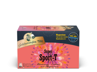 Goldmännchen-Tee Sport-T /Blutorange/Erdbeer/Magnesium 20 x 2.5 g