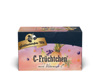 Goldmännchen-Tee C-Früchtchen (Sanddorn-Holunder) 20 x 2.5 g