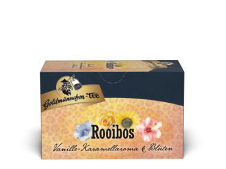 Goldmännchen-Tee Rooibos* Vanille-Karamell & Blüten 20 x 1.8 g