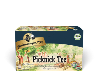 Goldmännchen-Tee Picknick Tee (Früchte-/Kräutertee) / BIO 20 x 2.0 g