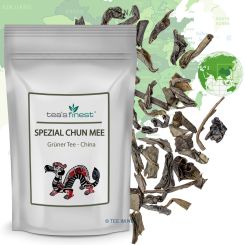 tea`s finest® Grüner Tee Spezial Chun Mee 100 Gramm
