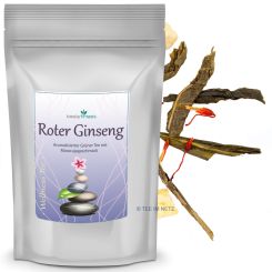 tea`s finest Grüner Tee Roter Ginseng (Ginseng/Maracuja) 