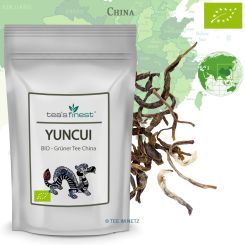 tea`s finest® Grüner Tee Yuncui  / BIO 250 Gramm