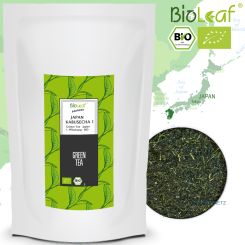BioLeaf® Grüner Tee Japan Kabusecha 1. Pflückung - BIO 