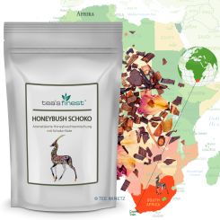 tea`s finest® Honeybush Schoko 100 Gramm