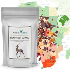 tea`s finest Honeybush Schoko 100 Gramm