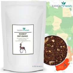tea`s finest Rooibos* Zimt-Orange 100 Gramm