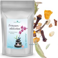 tea`s finest® Ayurvedischer Kräutertee  Frauenaktivtee 250 Gramm