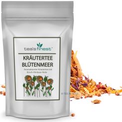 tea`s finest® Kräutertee Blütenmeer (Kirsch-Himbeer) 250 Gramm