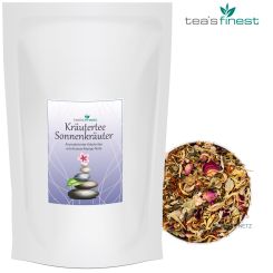 tea`s finest Kräutertee Sonnenkräuter (Ananas-Mango) 250 Gramm