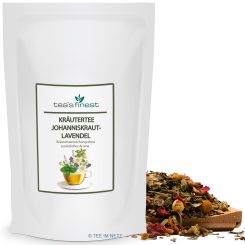 tea`s finest Kräutertee Johanniskraut-Lavendel 100 Gramm