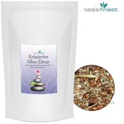 tea`s finest Kräuterteemischung Olive-Zitrus 1000 Gramm
