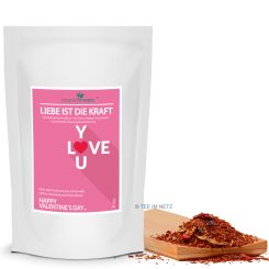 tea`s finest® Valentinstag Tee - Liebe ist die Kraft 100 Gramm