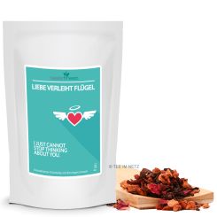 tea`s finest Valentinstag Tee - Liebe verleiht Flügel 100 Gramm