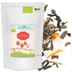 tea`s finest Osterfreude(Grüntee Limette-Ingwer-Karotte)-BIO 100 Gramm