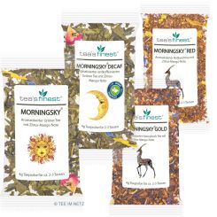 tea`s finest® Morningsky® Probierset 4 x 4  Gramm