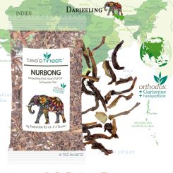 tea`s finest®  Darjeeling* Nurbong FTGFOP First Flush 4 Gramm