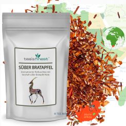 tea`s finest® Rooibos* Süßer Bratapfel 100 Gramm