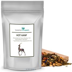 tea`s finest Grüner Rooibos* Hot Hanf (Hanf/Erdbeer/Chili) 