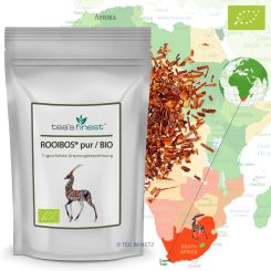 tea`s finest® Rooibos* pur - BIO 250 Gramm