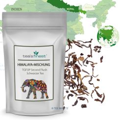 tea`s finest® Schwarzer Tee Himalaya-Mischung SF TGFOP 250 Gramm