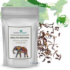 tea`s finest Schwarzer Tee Himalaya-Mischung SF TGFOP 250 Gramm