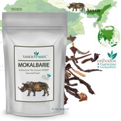 tea`s finest® Assam Mokalbarie TGFBOP Second Flush 250 Gramm