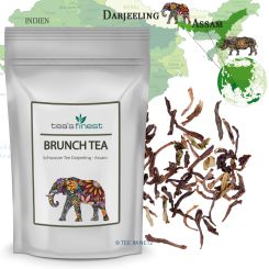 tea`s finest Schwarzer Tee Brunch Tea (Darjeeling*/Assam) 100 Gramm