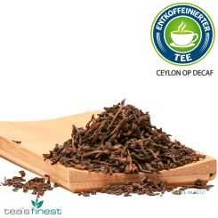tea`s finest Schwarzer Tee Ceylon Blatt (entkoffeiniert) 500 Gramm