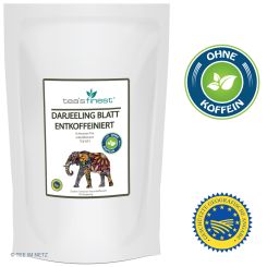 tea`s finest® Darjeeling* Blatt TGFOP1 (entkoffeiniert) 250 Gramm
